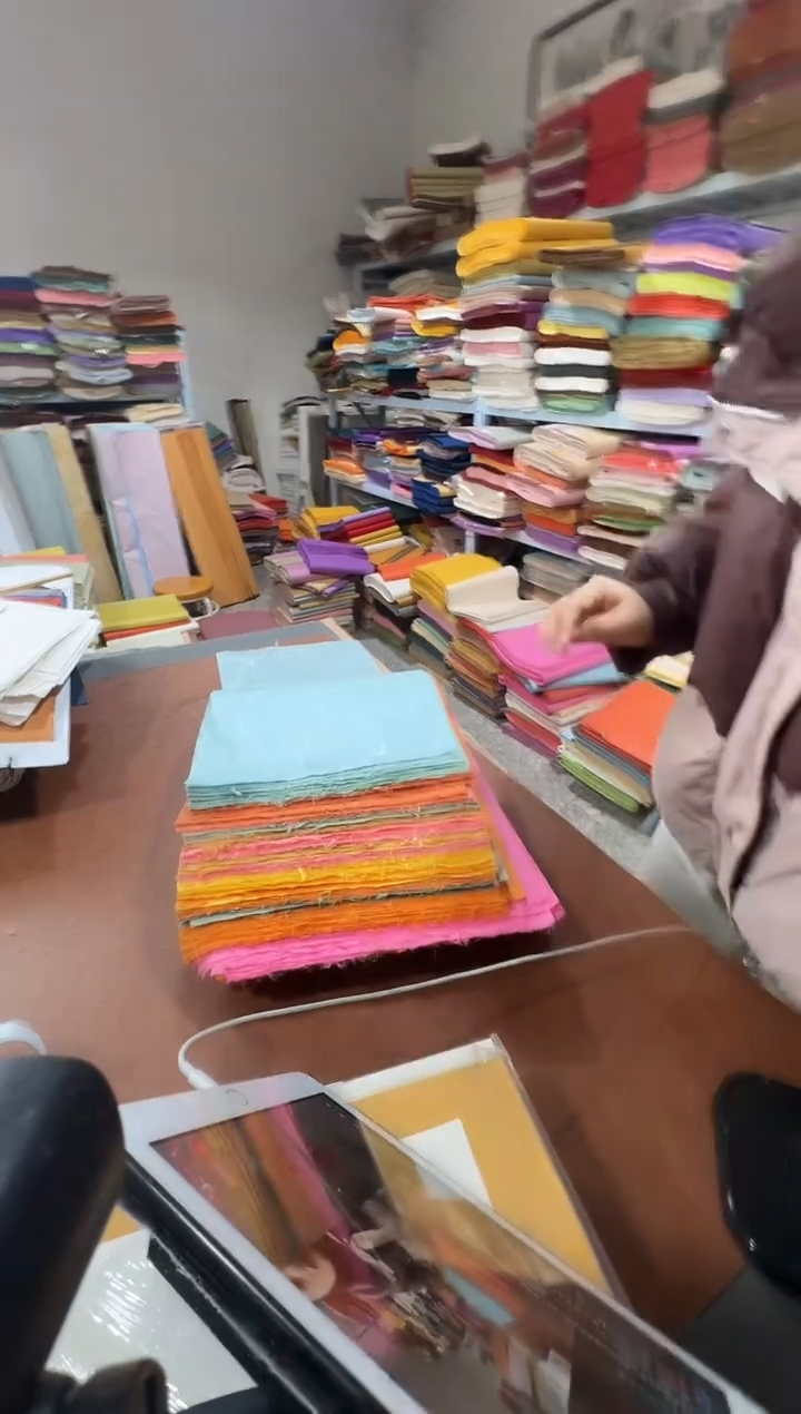 27*70纯皮拼色刀头50张