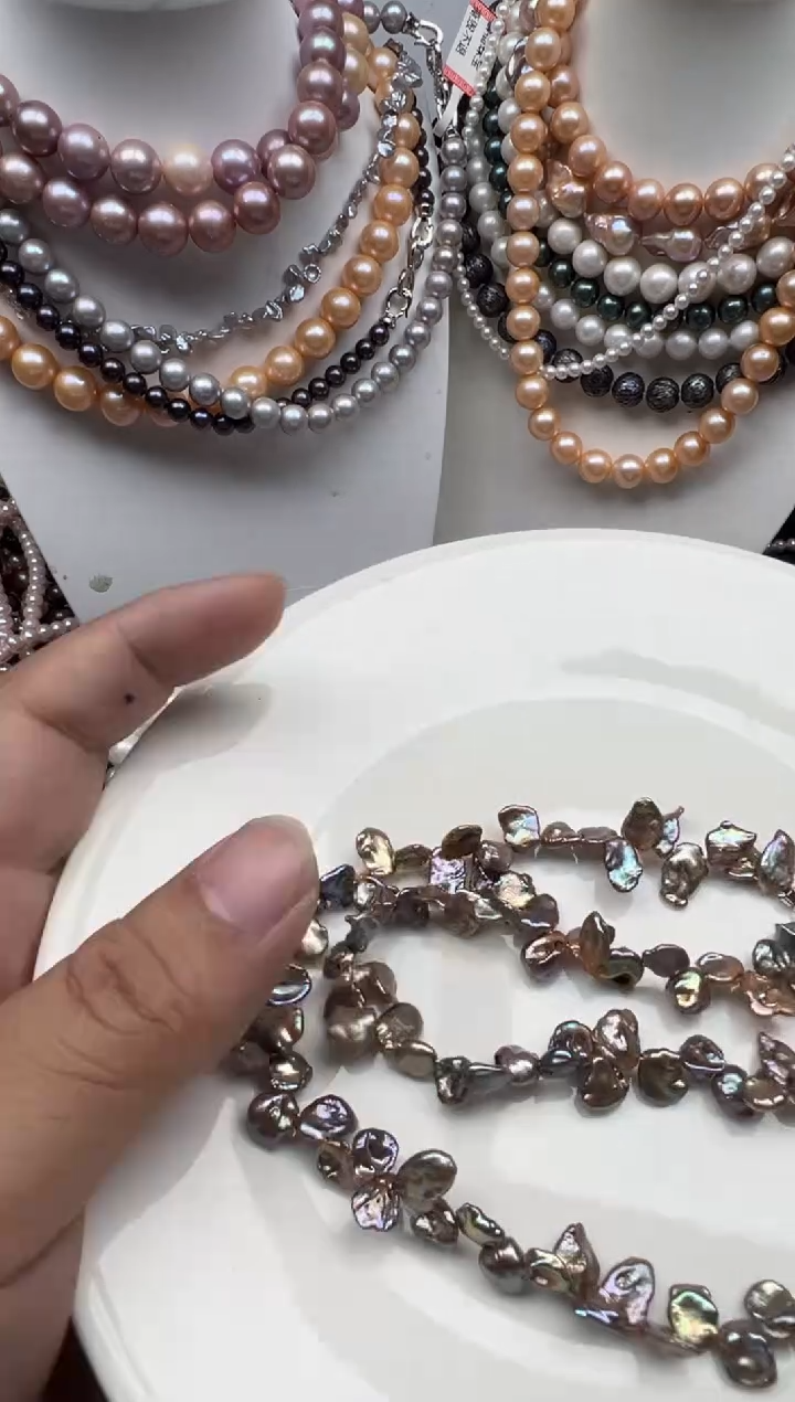 【闪购商品】淡水珍珠颈饰未镶嵌1