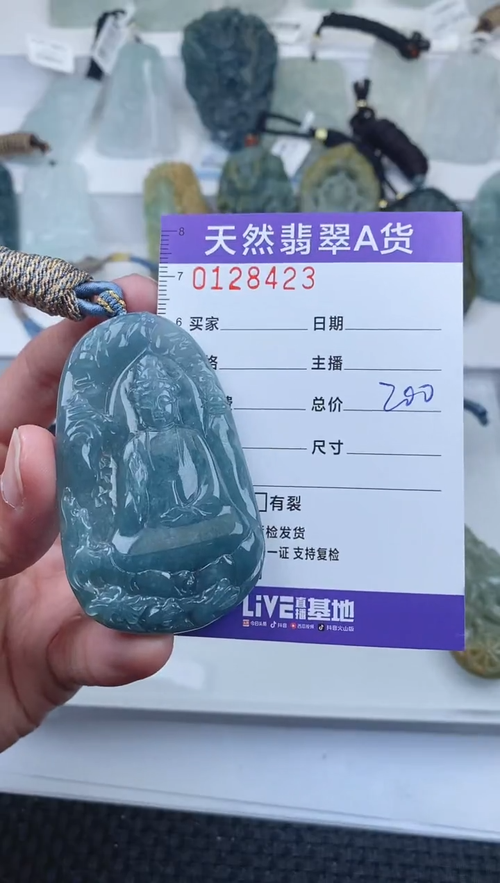 【闪购商品】翡翠颈饰未镶嵌      423