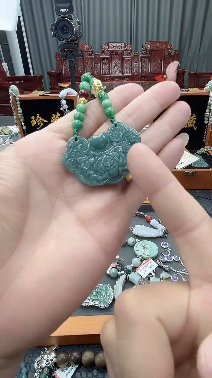 颈饰未镶嵌翡翠翡翠吊坠