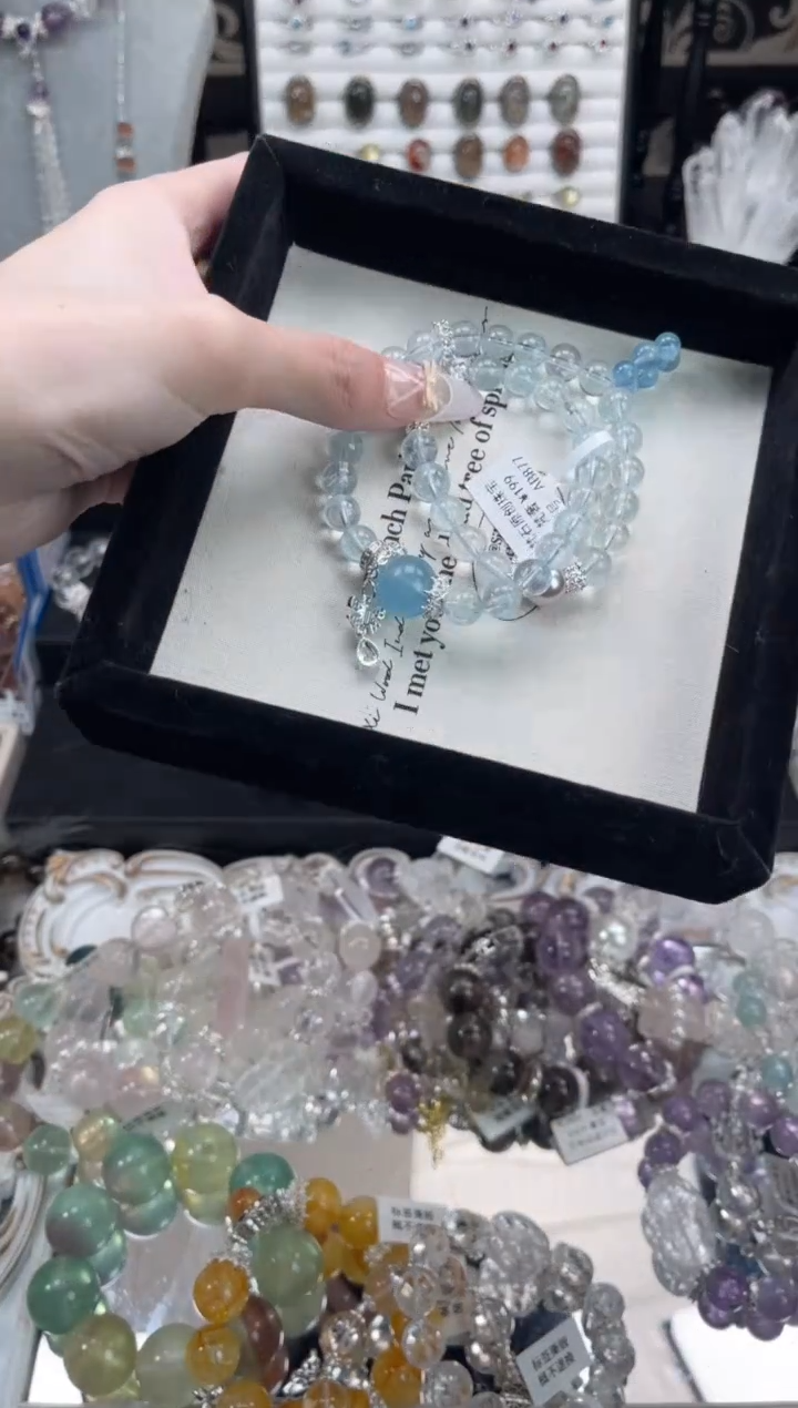 【闪购商品】水晶手链未镶嵌天然水晶 多样性发货