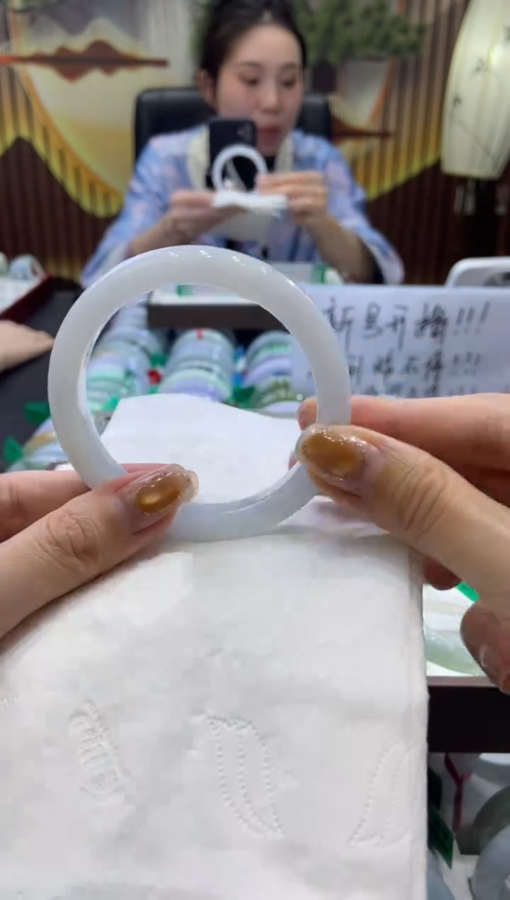 未镶嵌手镯翡翠0005802