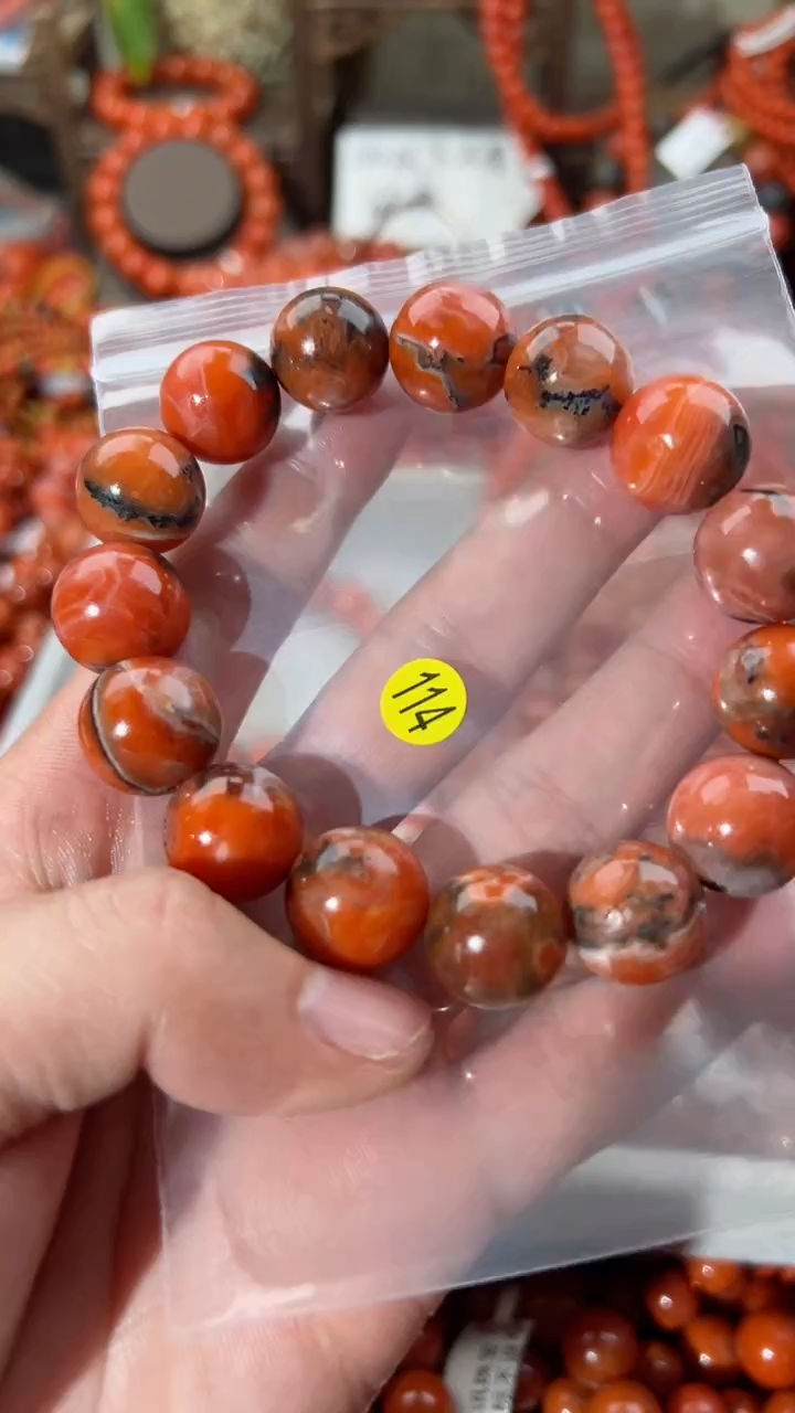 【闪购商品】南红玛瑙手串未镶嵌15