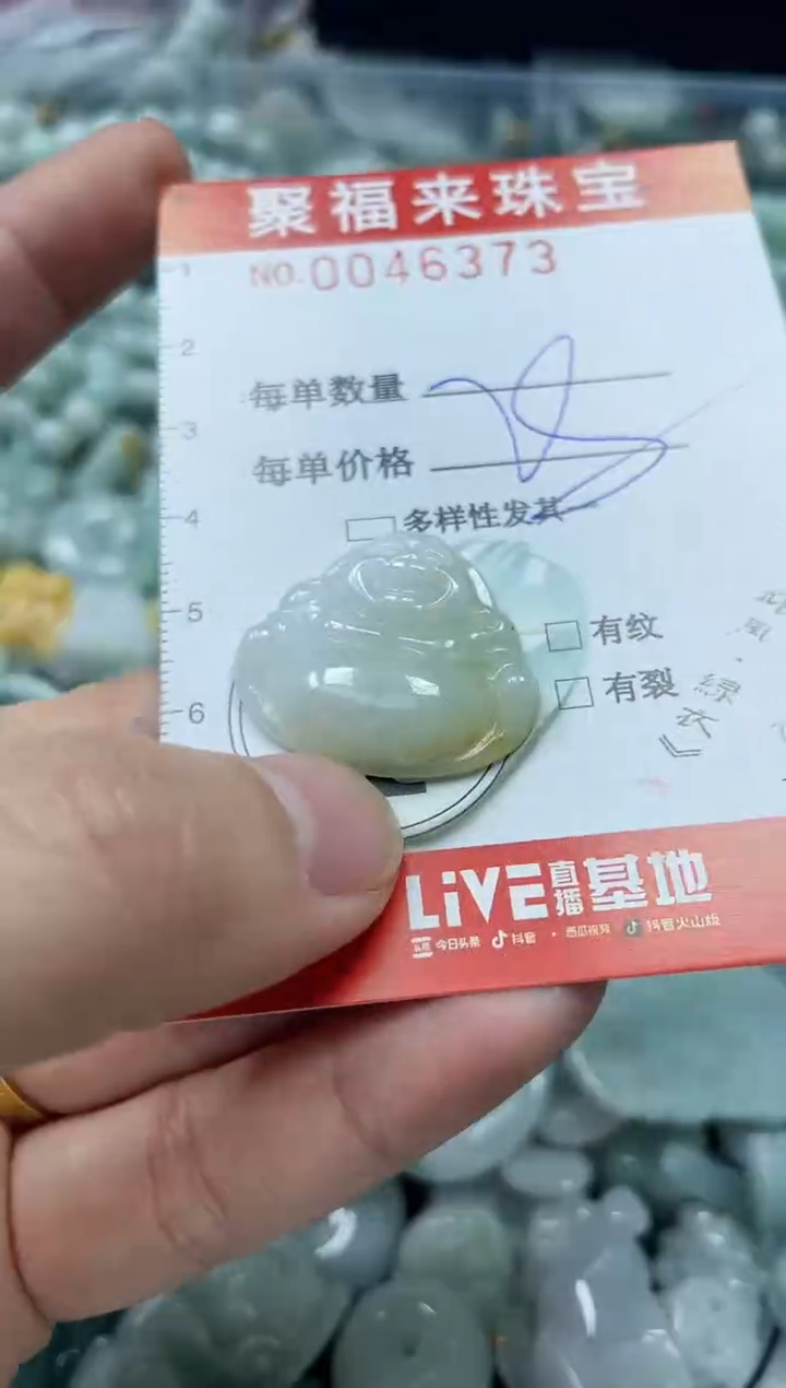 【闪购商品】翡翠颈饰未镶嵌闪购0046373