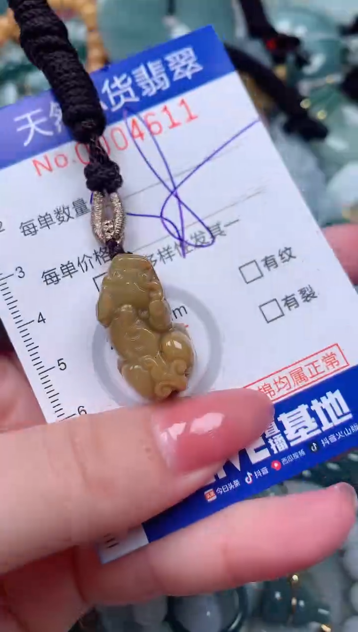 【闪购商品】翡翠颈饰未镶嵌00004611