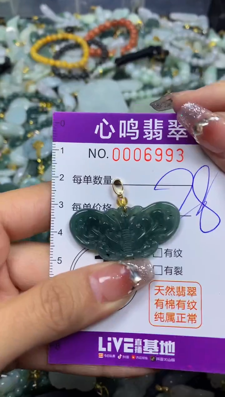 【闪购商品】翡翠颈饰未镶嵌闪购006993
