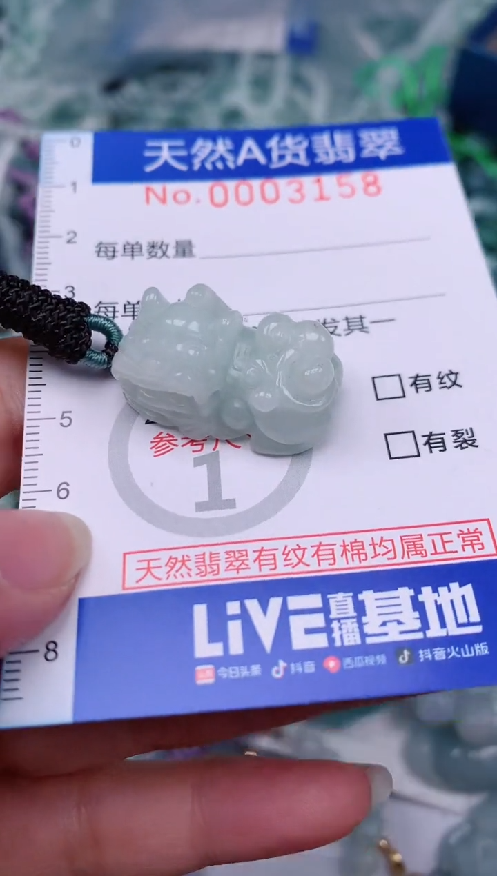 【闪购商品】翡翠颈饰未镶嵌00003158