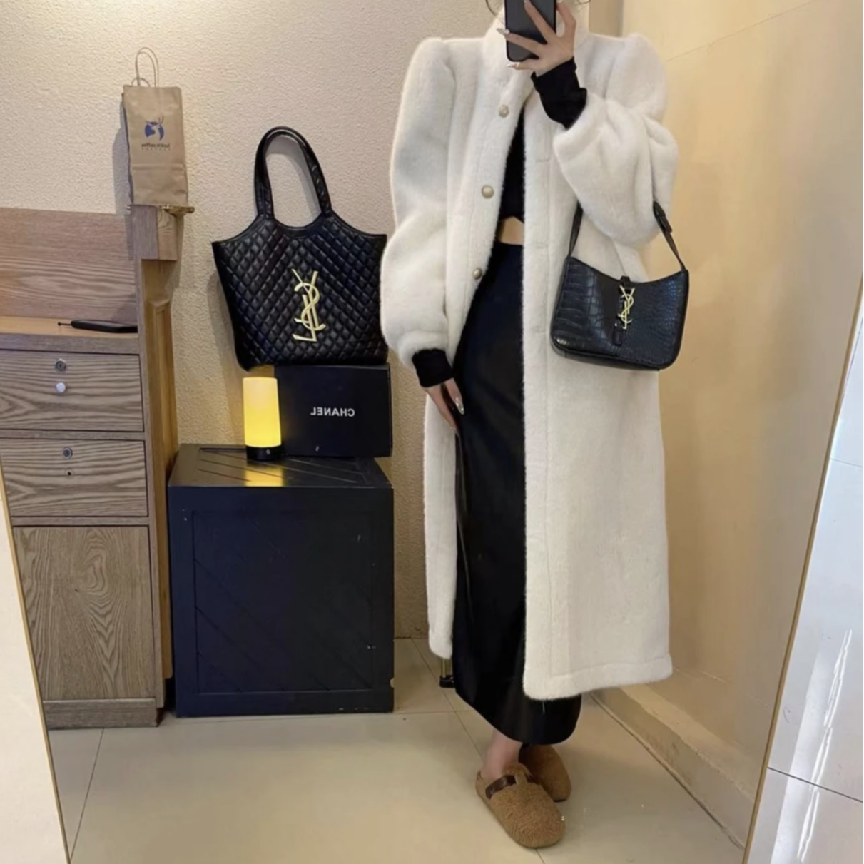 【青货】2025春季皮绒一体杂款保暖时尚百搭女士外套