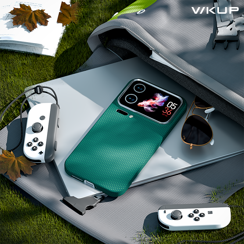 WKUP浪潮适用于小米 17Pro/Promax  凯夫拉磁吸超薄手机壳