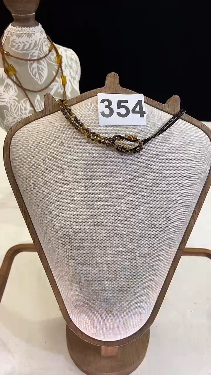 项链钛钢淡水珍珠354