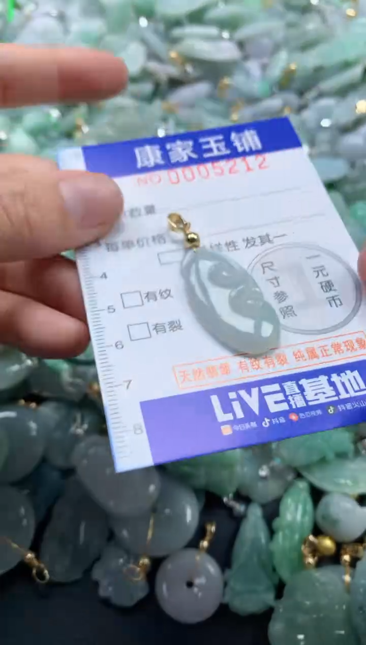 颈饰未镶嵌翡翠5212