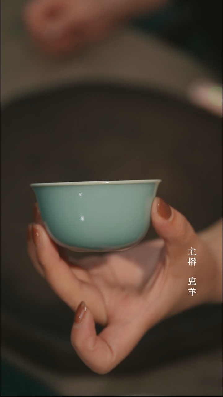 ?****?鸡缸杯-汝瓷张海英-羊