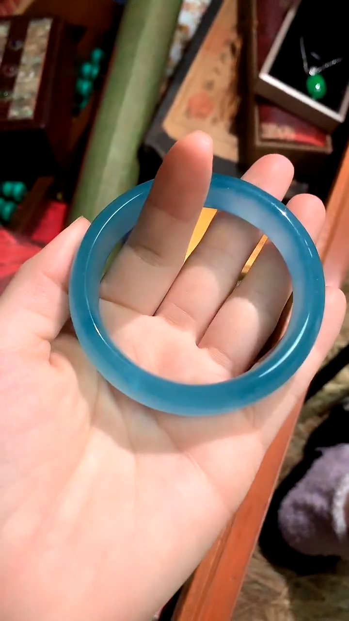 【闪购商品】翡翠手镯未镶嵌德诚精品专属摆件