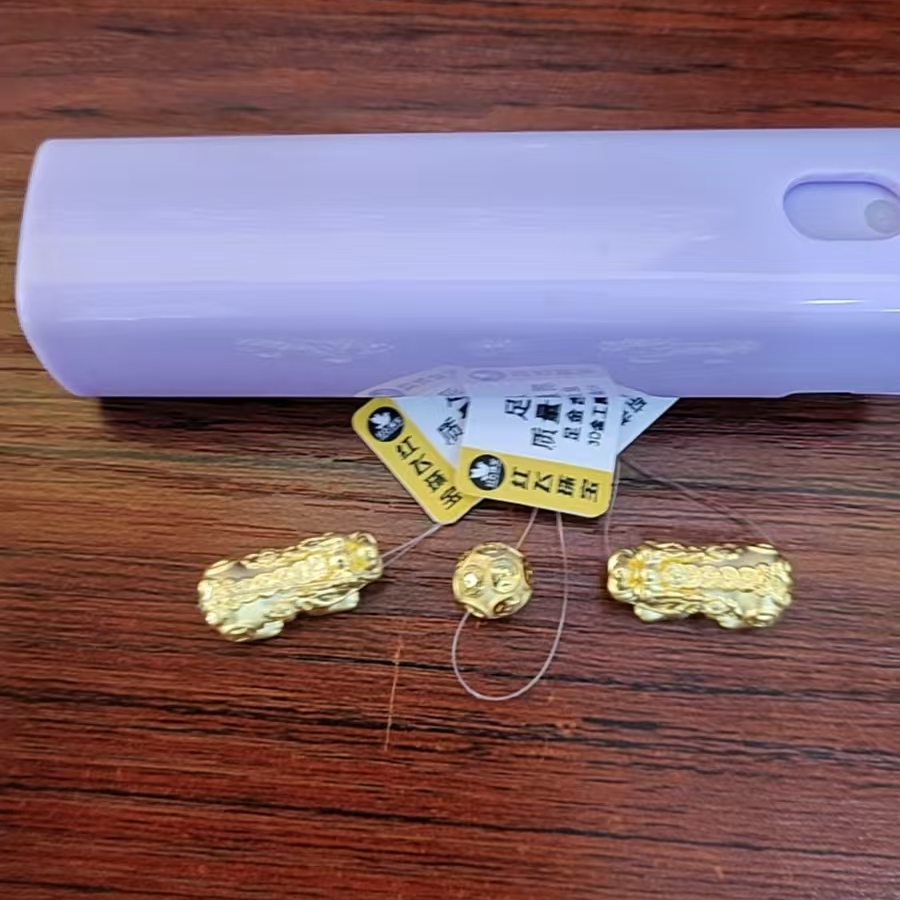 红飞珠宝足金手串