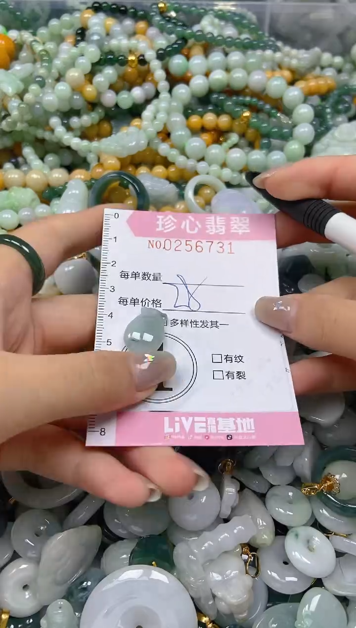 翡翠未镶嵌颈饰闪购0256731