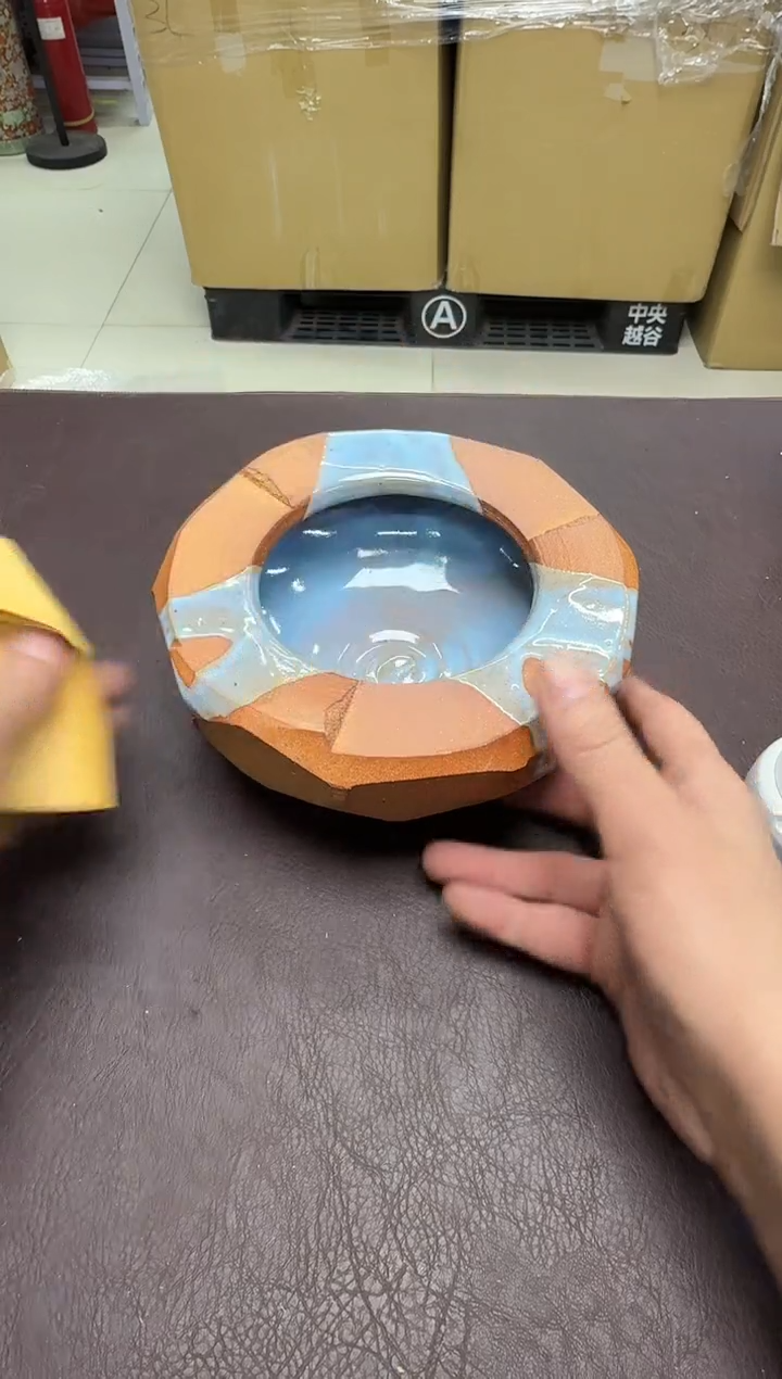 手工艺品钧瓷石**院41