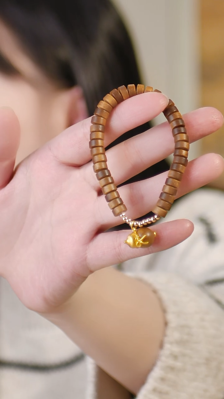 （富森红土沉片片珠+葫芦）