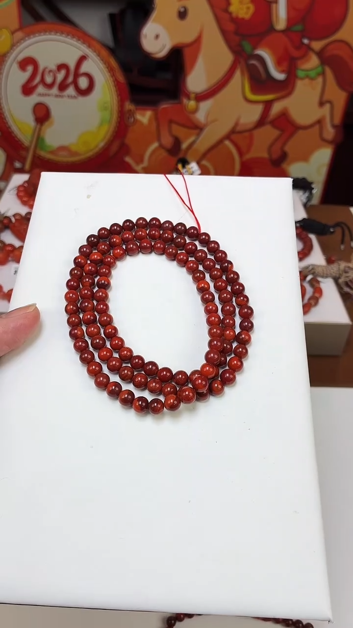 未镶嵌瓦西nxh多圈6+南红玛瑙（多样式发其一）