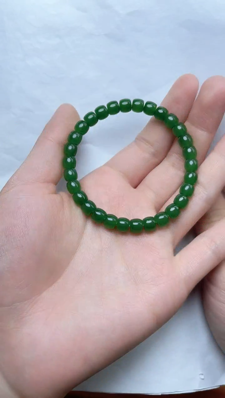 【闪购商品】和田玉手串未镶嵌直切手串06
