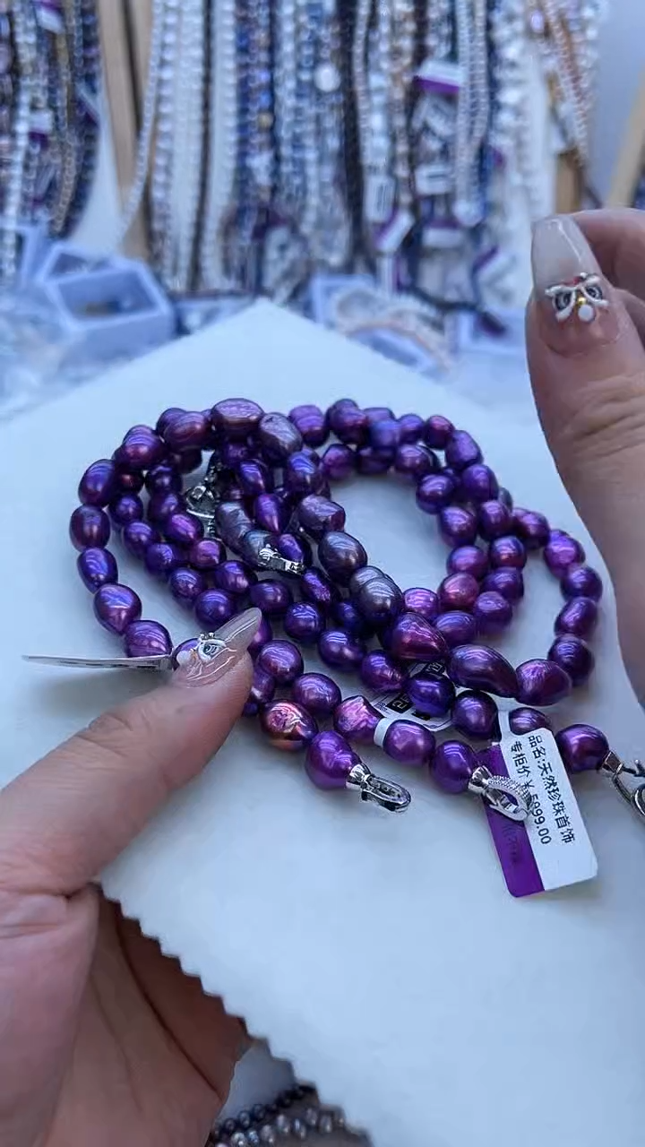 【闪购商品】淡水珍珠项链未镶嵌376