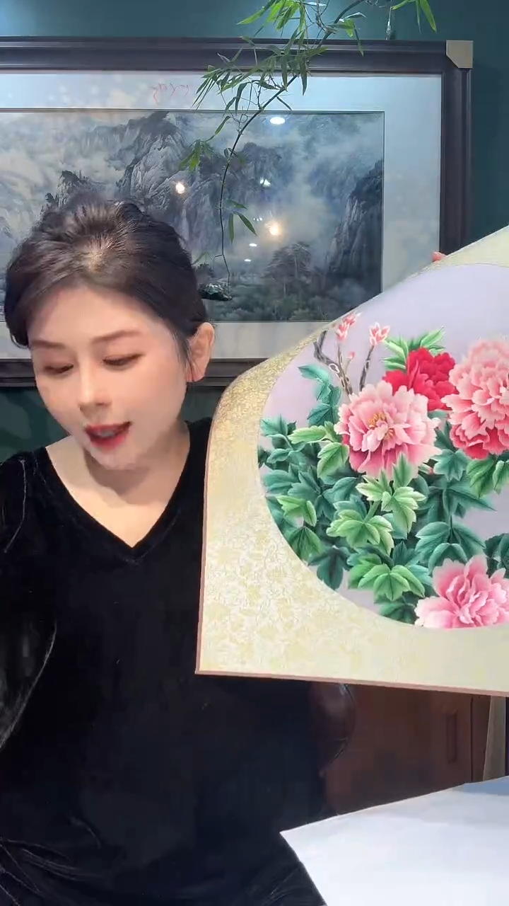 横款非遗苏绣手工刺绣软裱