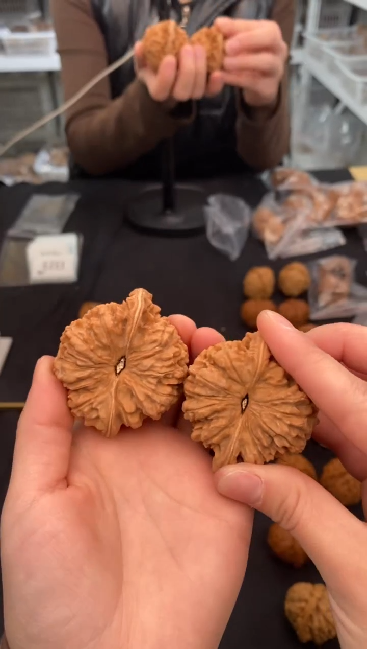 【闪购商品】文玩核桃把件麒麟官帽51-t353