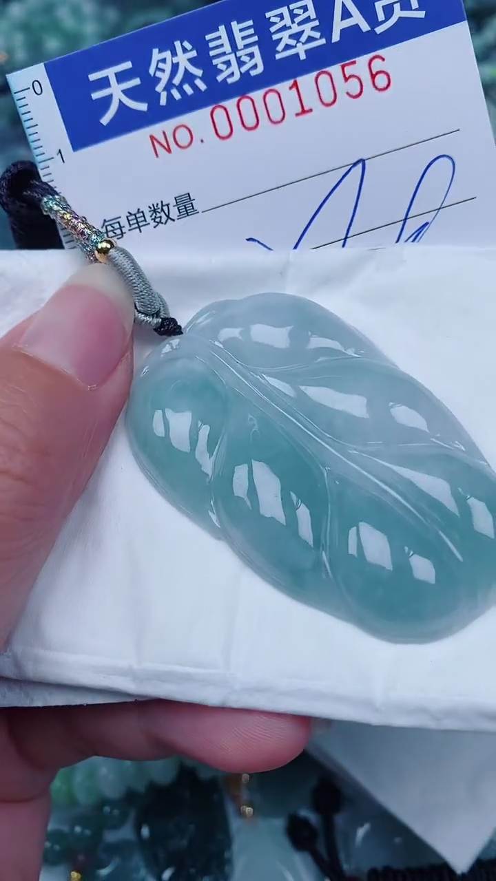 翡翠未镶嵌颈饰00001056