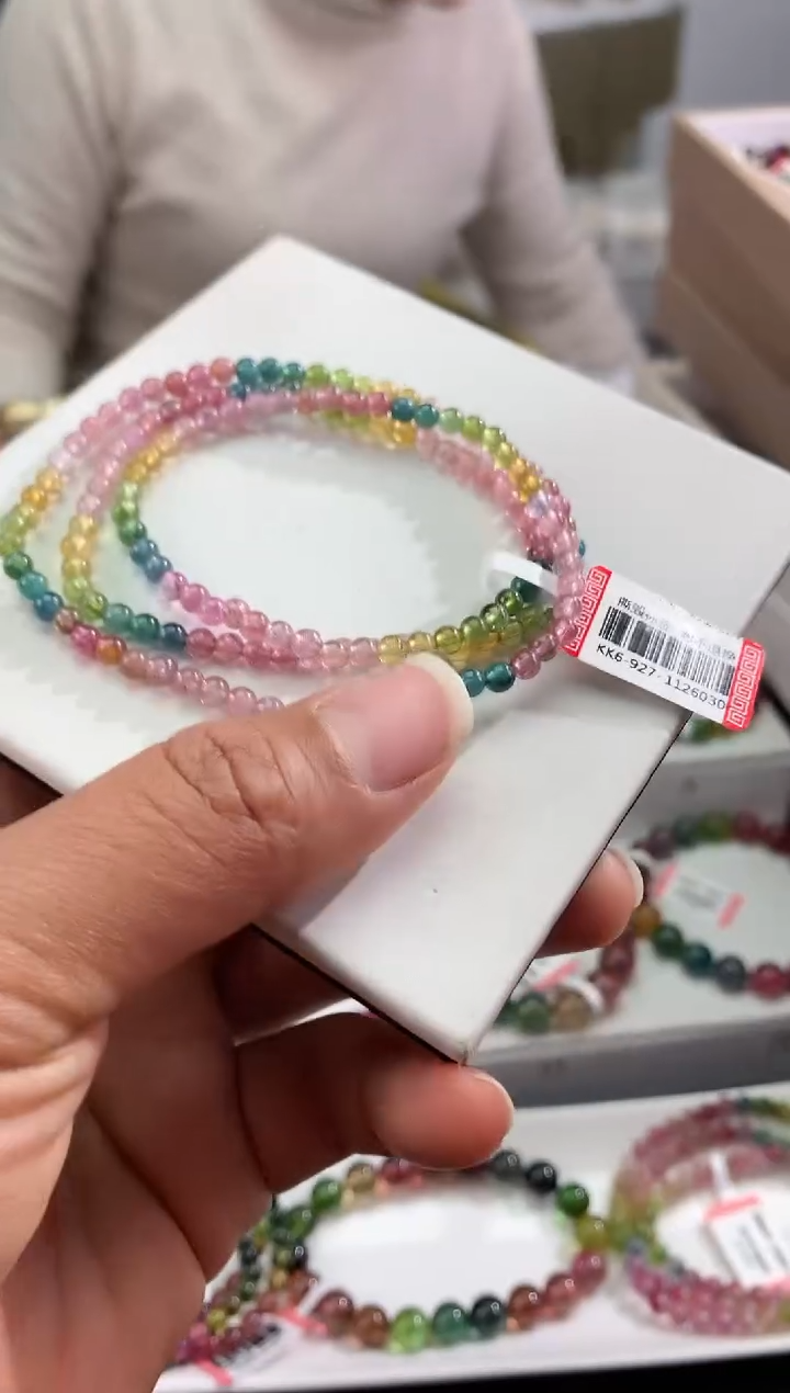 【闪购商品】碧玺手链未镶嵌多样性发一条