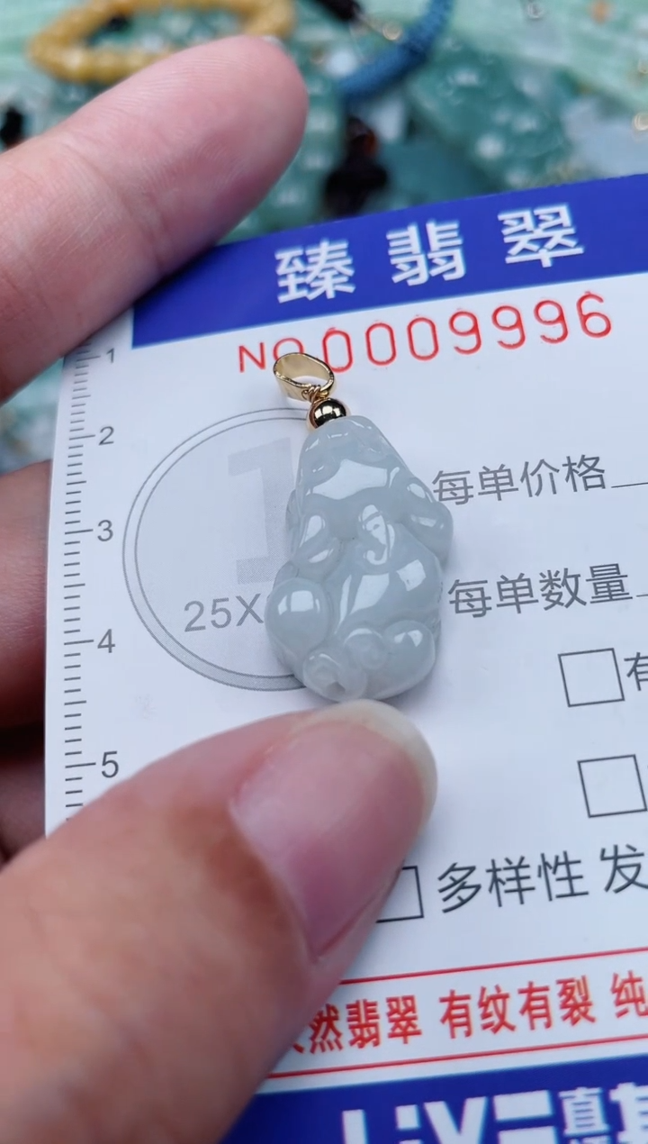 翡翠未镶嵌颈饰.0009996