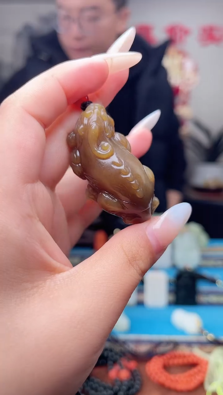 【闪购商品】和田玉挂件未镶嵌1