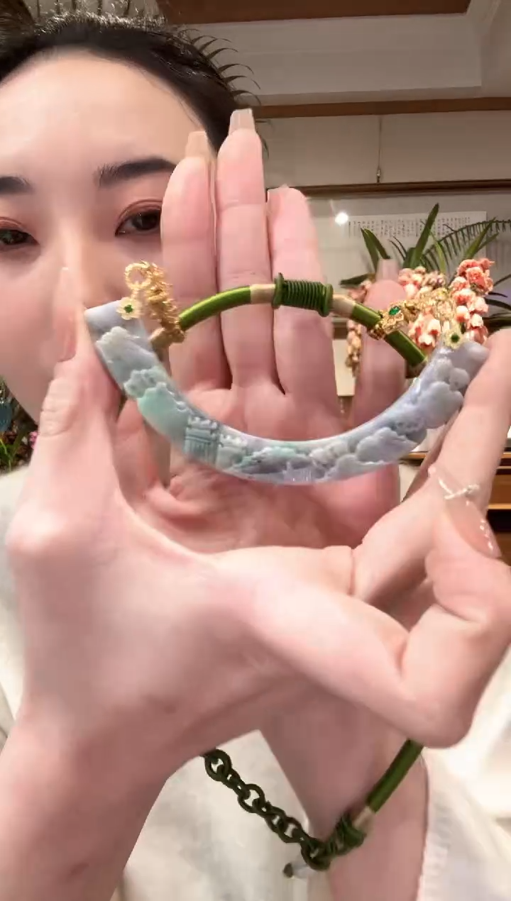 【闪购商品】翡翠颈饰未镶嵌国风