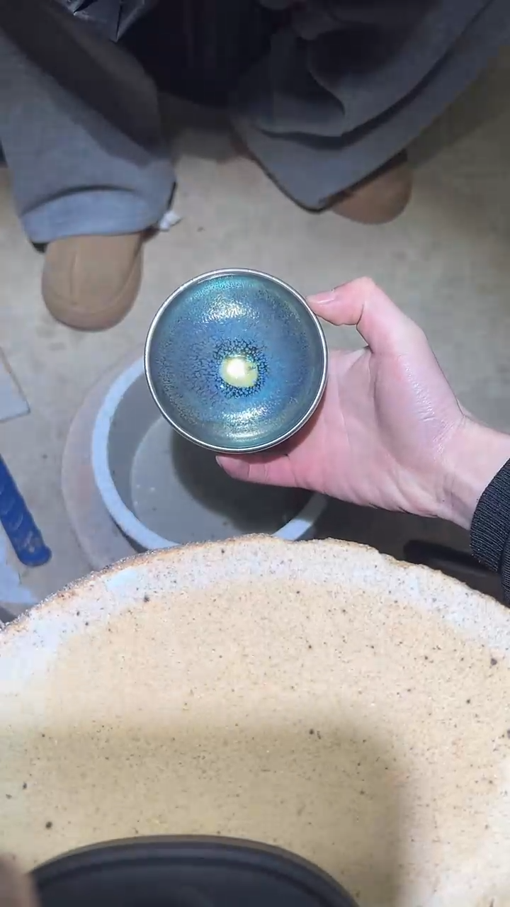 【闪购商品】茶盏名家叶优萍建盏（带证书礼盒）11