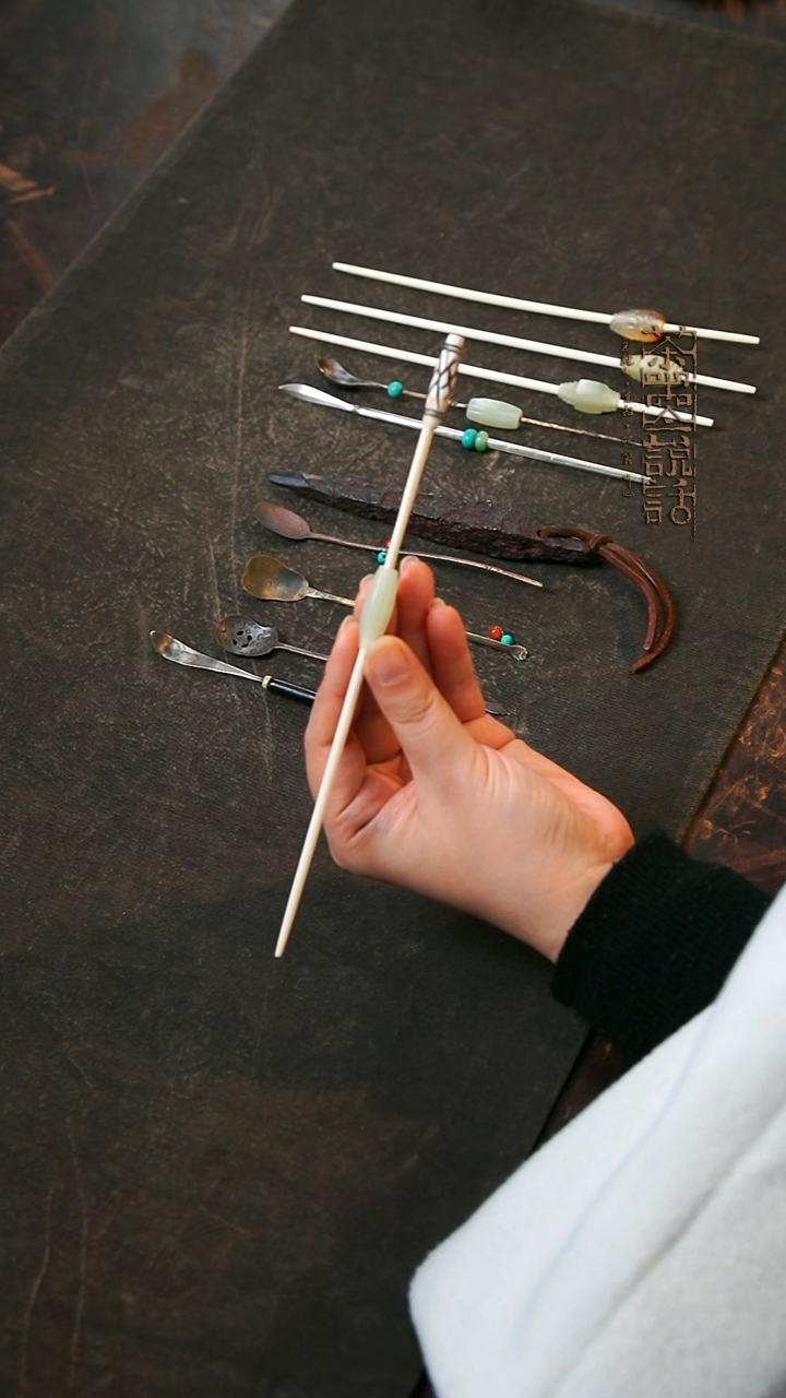 王老师猛犸茶针雕刻玉包