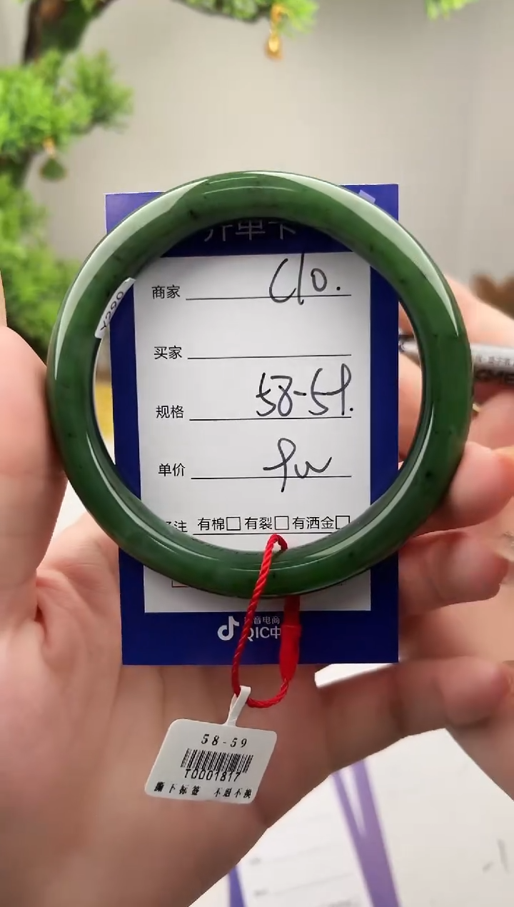 未镶嵌手镯和田玉微色差C9