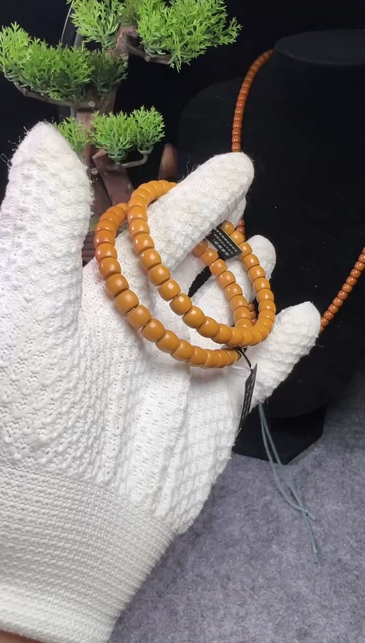 【闪购商品】橄榄核手串/手链单圈7.0老挝