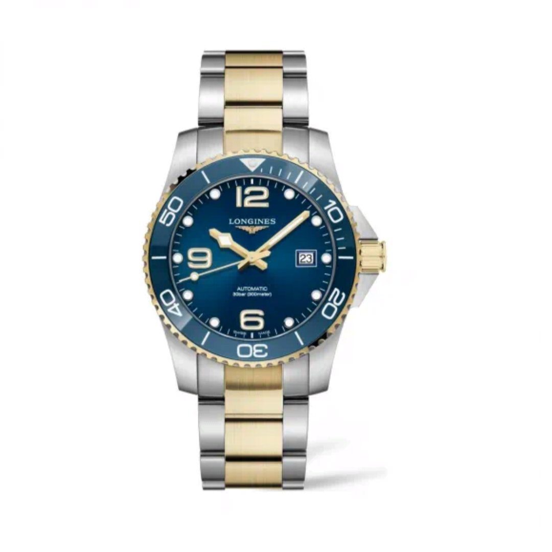 99新 Longines/浪琴 康卡斯系列运动腕表/41MM表径全套