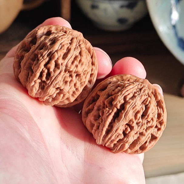 文玩核桃一代平谷四座楼边37+ 盘玩手把件61号