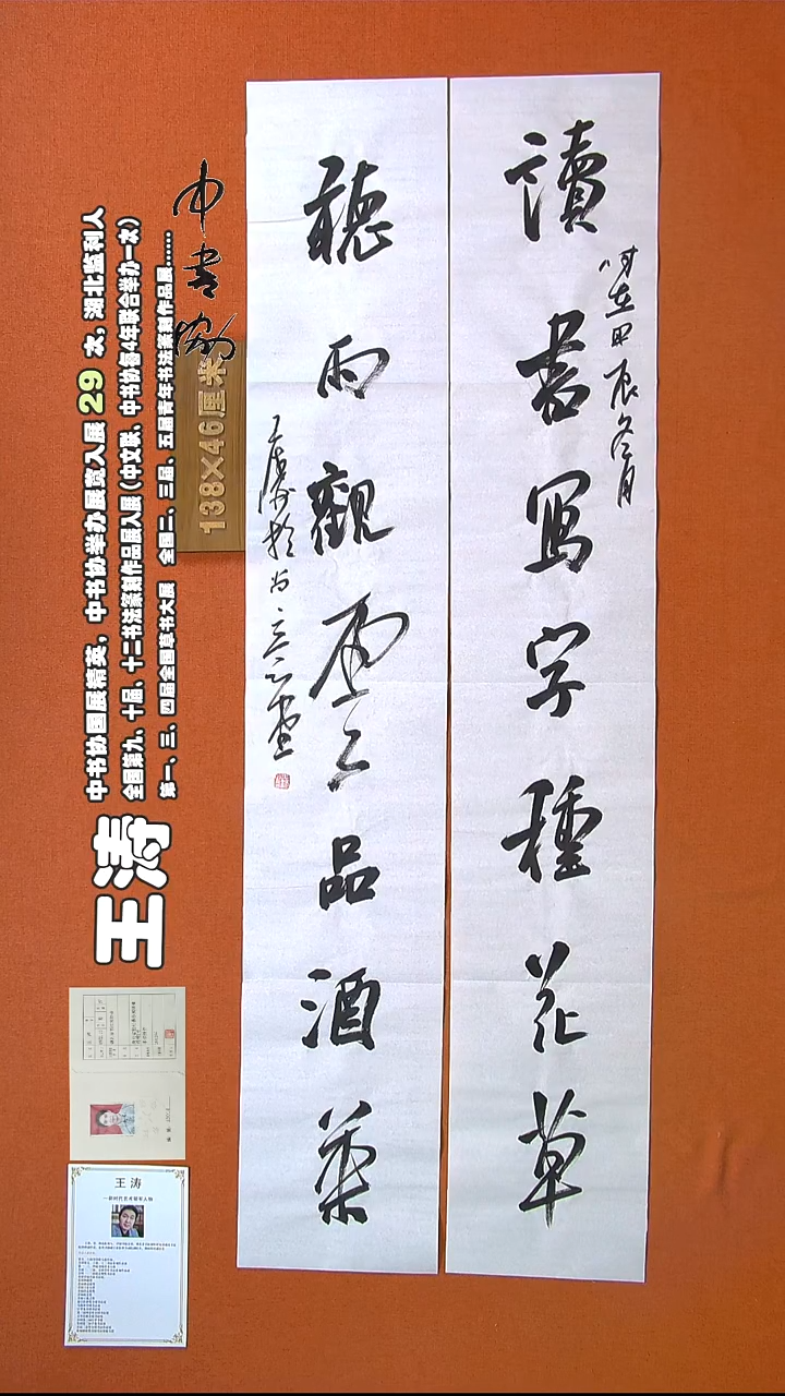【闪购商品】书法359王涛书法作品