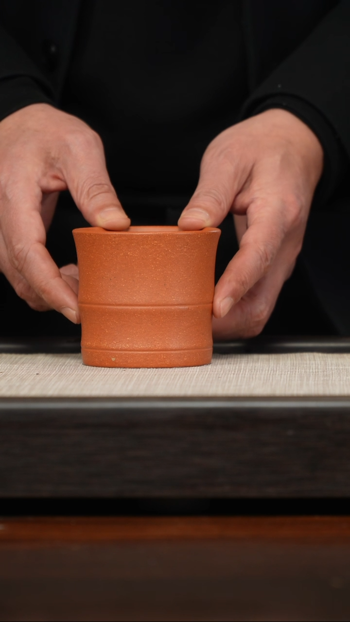 【闪购商品】紫砂茶壶降坡竹节杯