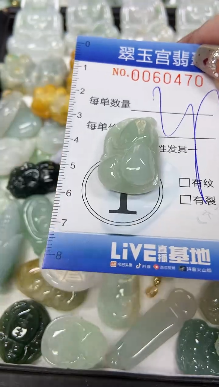 【闪购商品】翡翠颈饰未镶嵌闪购商品0060470