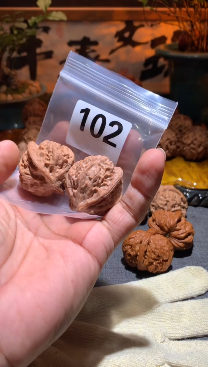 把件桃核橘*?102号马蹄36 尺寸左右盘玩打底不支持退换
