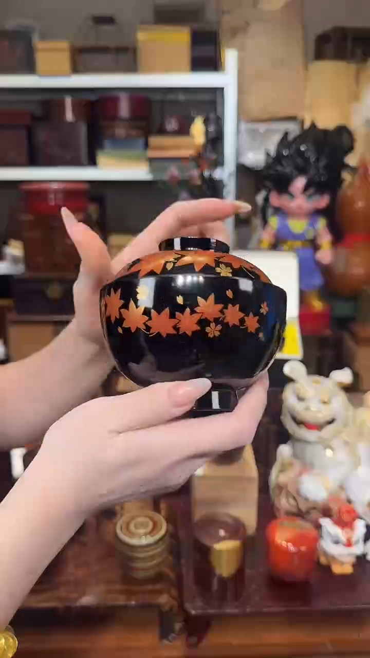 我****月大漆茶碗大漆大漆