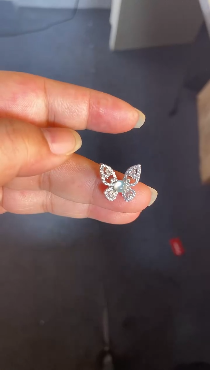 吊坠(不含链)银S925镶嵌翡翠1