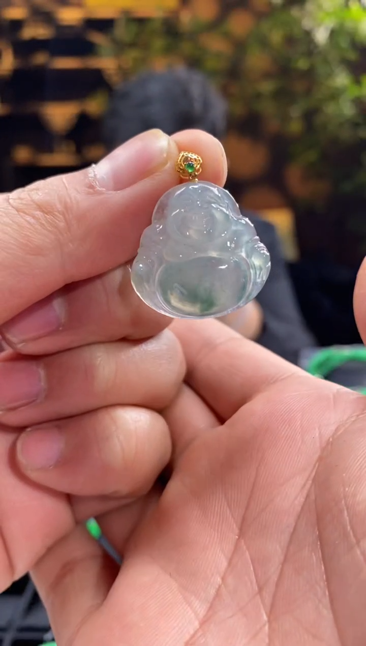 【闪购商品】翡翠吊坠(不含链)未镶嵌20010号天然翡翠a货