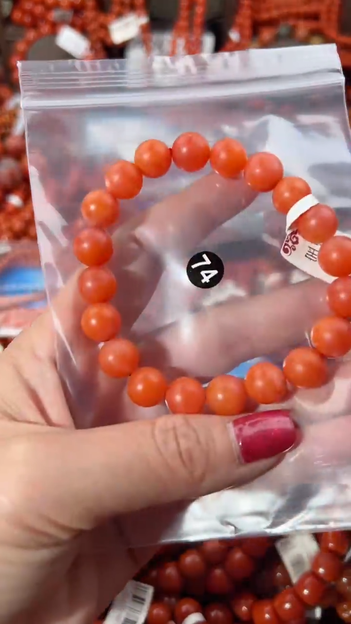 【闪购商品】南红玛瑙手串未镶嵌10
