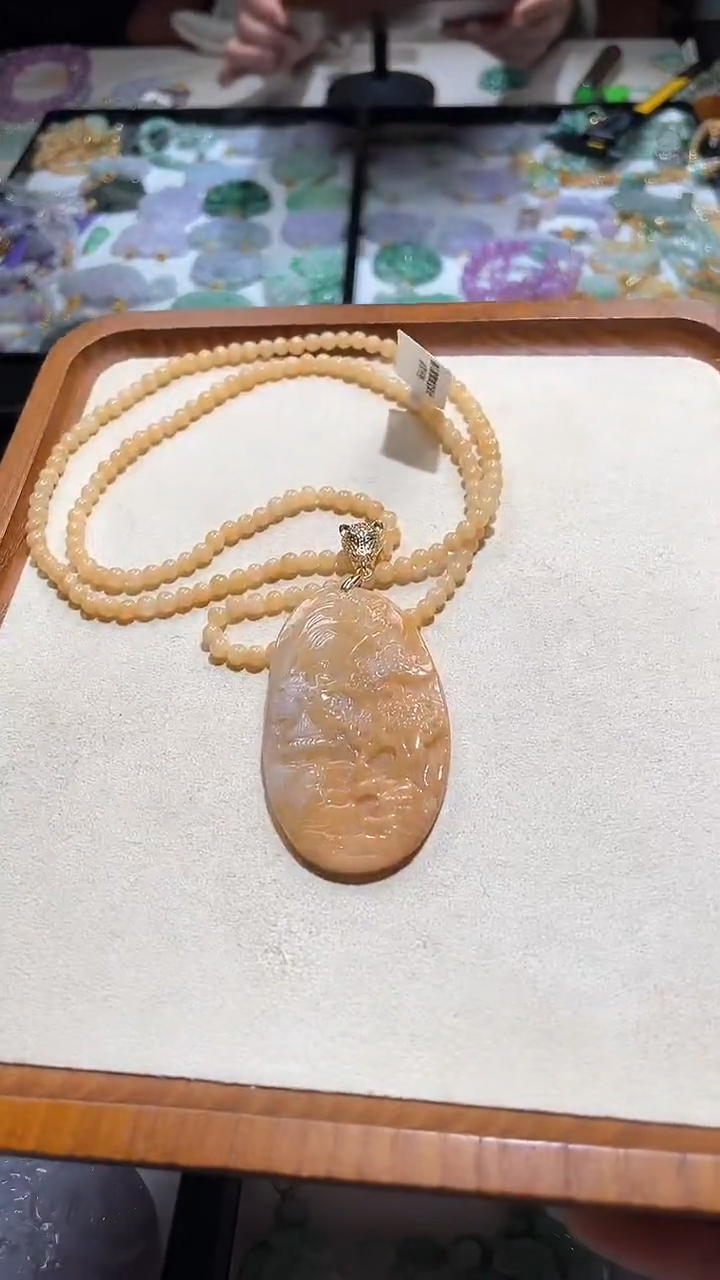 【闪购商品】翡翠颈饰未镶嵌吊坠