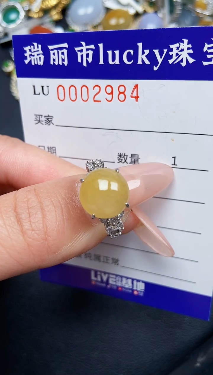 【闪购商品】翡翠颈饰银S925镶嵌2984