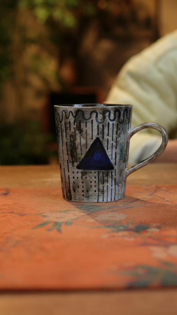 【闪购商品】瓷片1344景德镇手工手绘釉下彩高温瓷