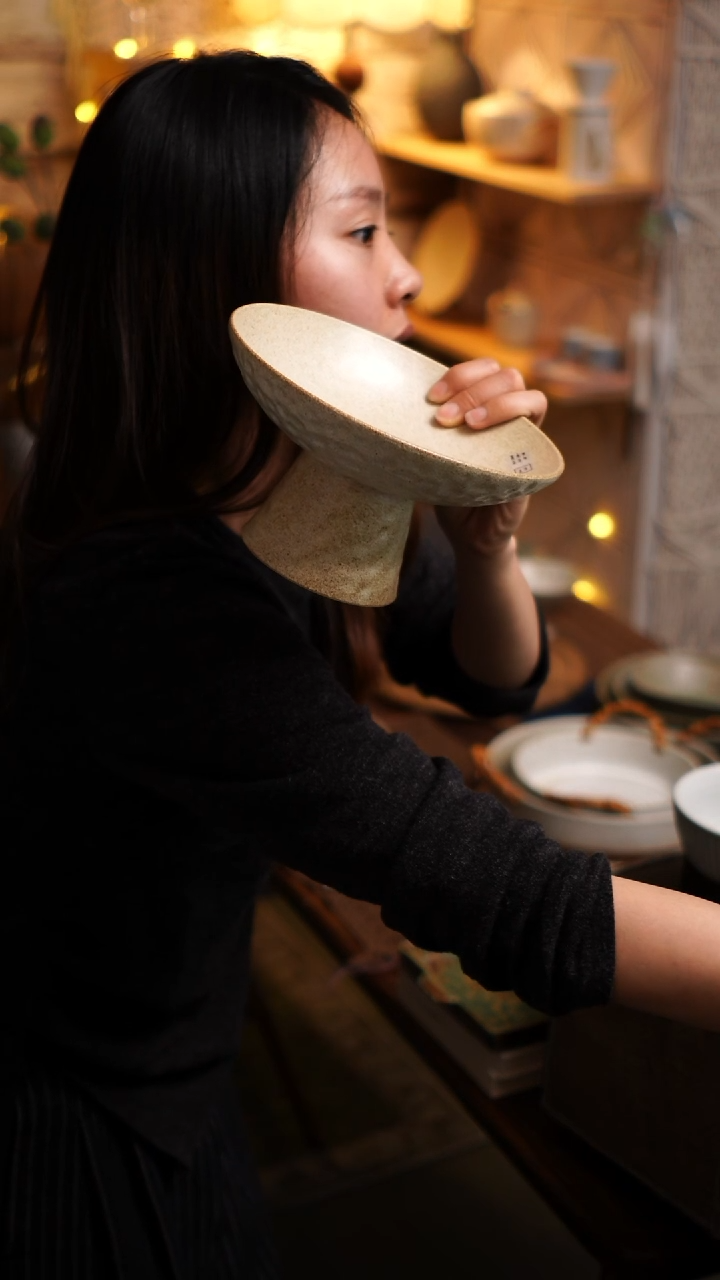 普通钢化玻璃双饮款蔓心手工粗陶福利