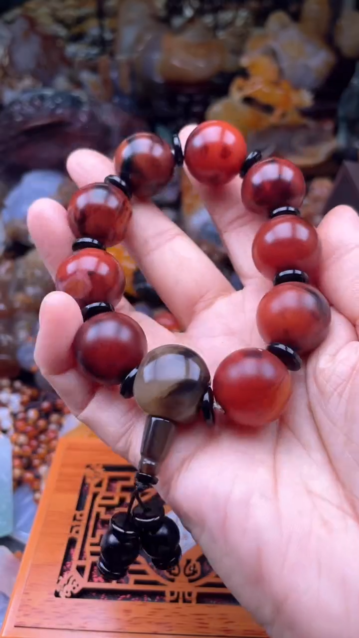 【闪购商品】玛瑙/玉髓颈饰未镶嵌AA